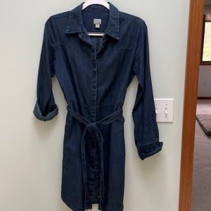 A New Day denim button down dress.